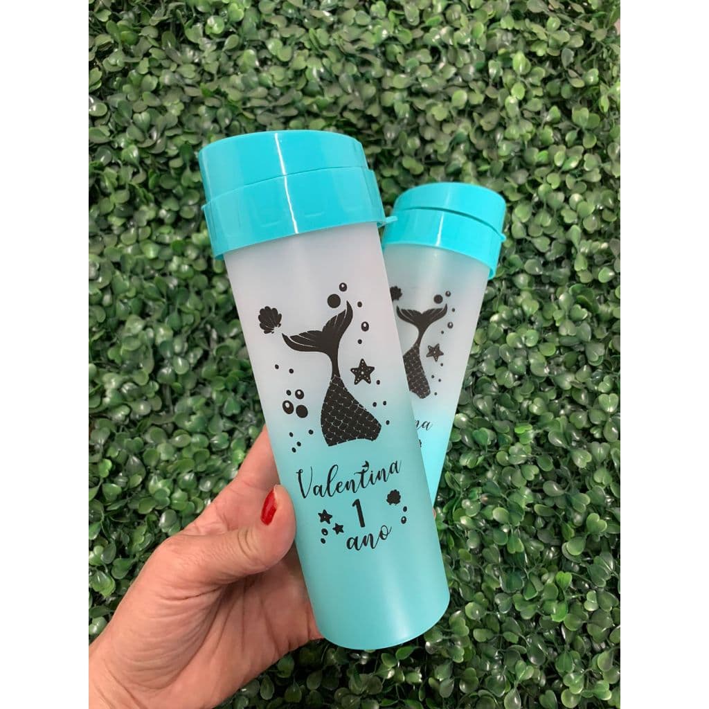 Kit 30 Garrafas acquabio Degradê Personalizadas