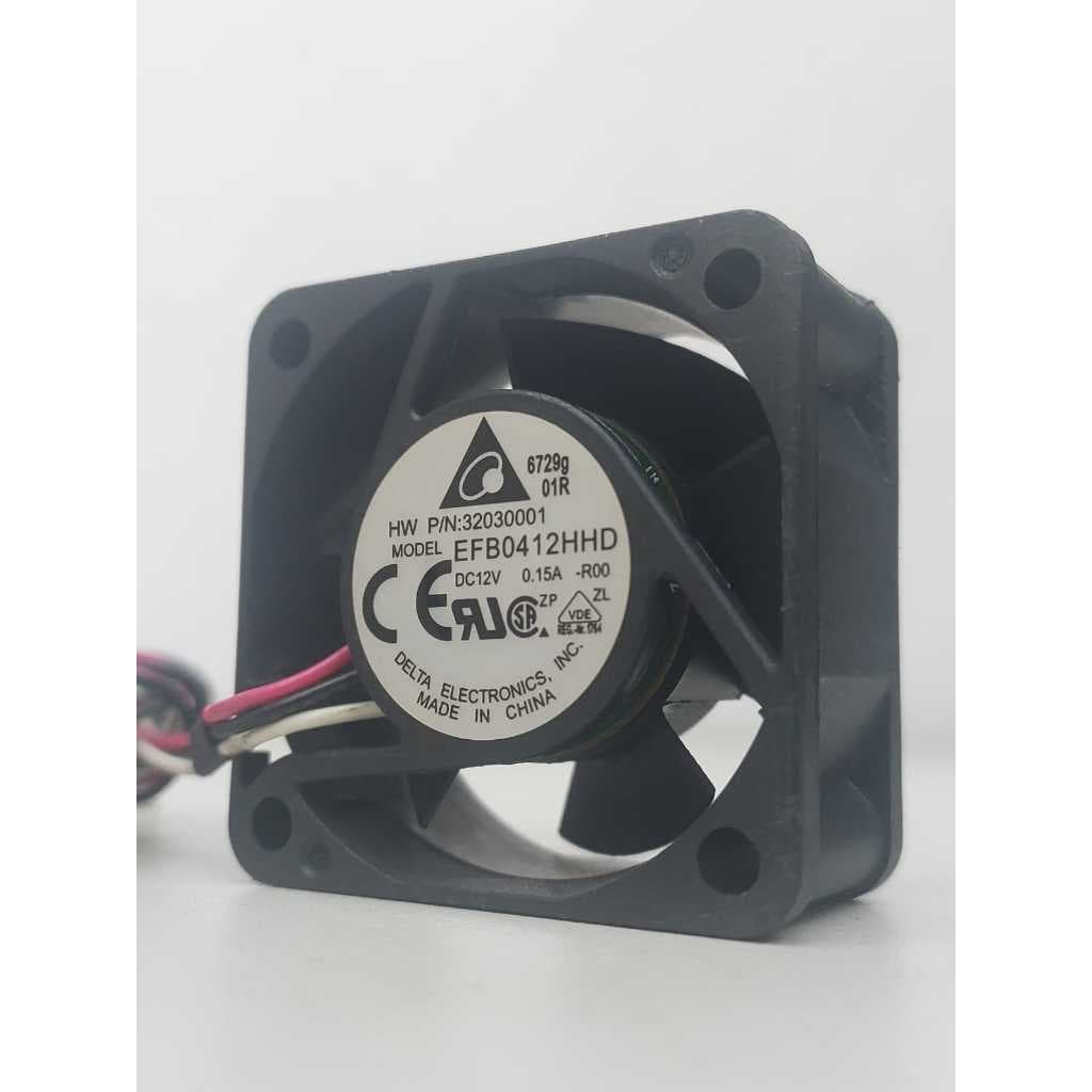 Micro Cooler Delta 12v 0,15a 40x40x20mm Modelo EFB0412HHD 8200rpm 3 Fios e conector