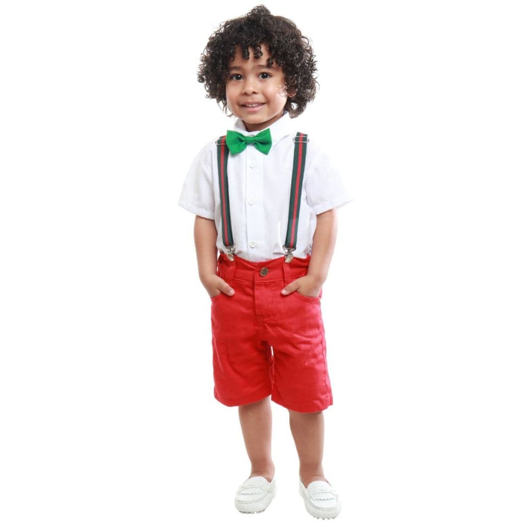 Conjunto Roupa Infantil Menino Bebê Natal Reveillon Final De Ano Festa