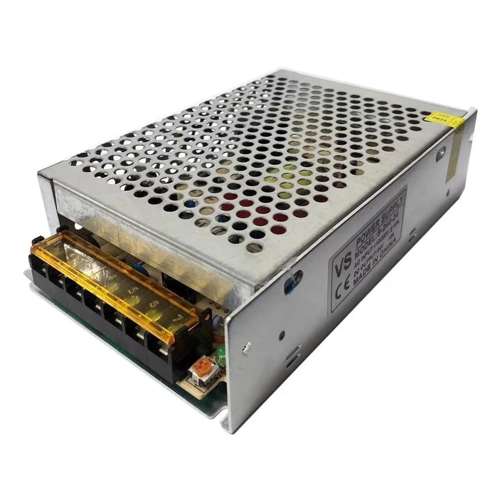 Fonte Chaveada 12v 20a 240w P/ Cftv Fita Led Som Automotivo