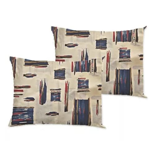 Fronha Capa Com Ziper Embutido 1 Peça  com detalhes estampados algodão 100% lindo