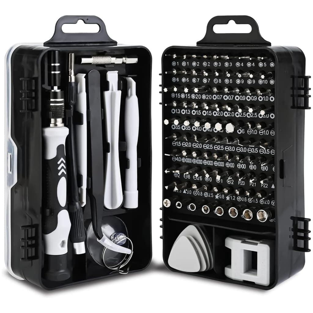 Kit ferramenta 115 chaves de precisão Celular Notebook Tablet Maleta Ferramentas 115 Peças