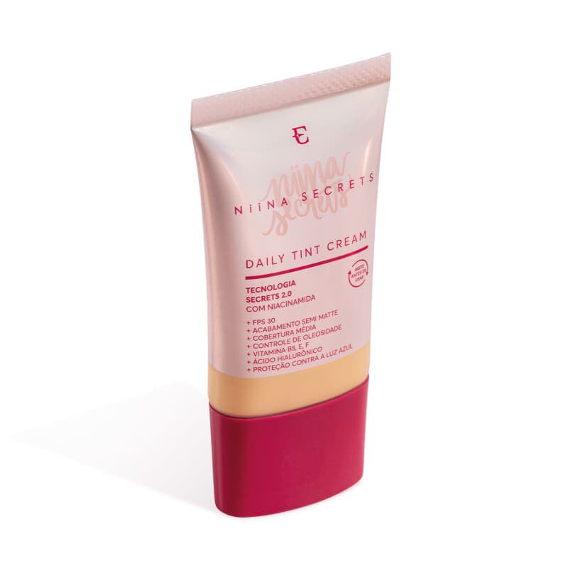 Base Líquida Daily Tint Cream Niina Secrets Cor 05 Eudora 25ml