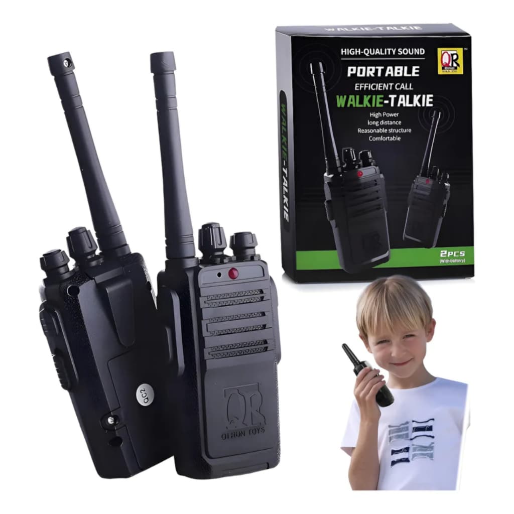 Walk Talk Rádio Comunicador Infantil Army Action Meninos