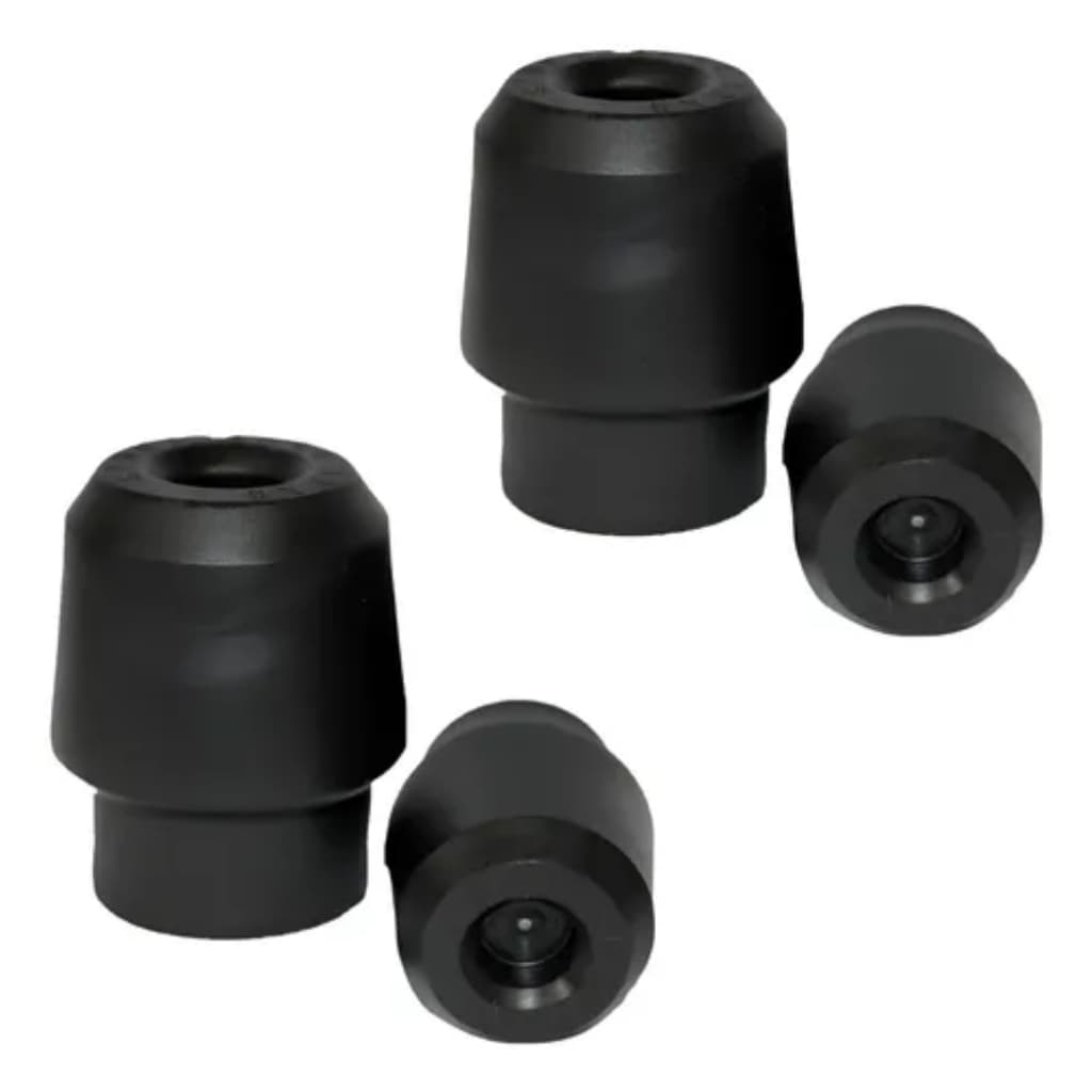 Kit 4 Borracha Protetor Motor Slider Reposição Batente Ponteira Nylon Nilon Stunt Cage Street Cage Stunt Race