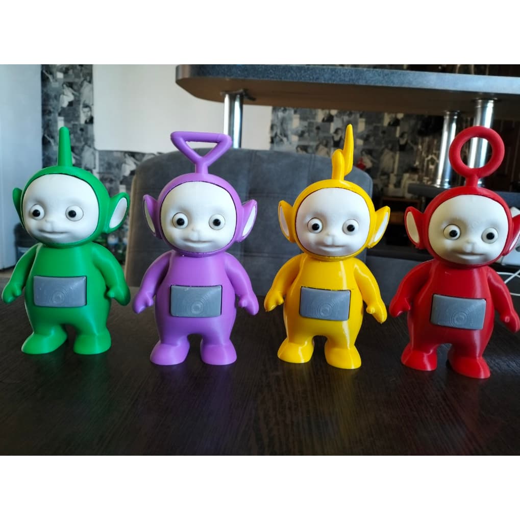 Boneco Teletubbies Decoração Enfeite - Impressão 3D