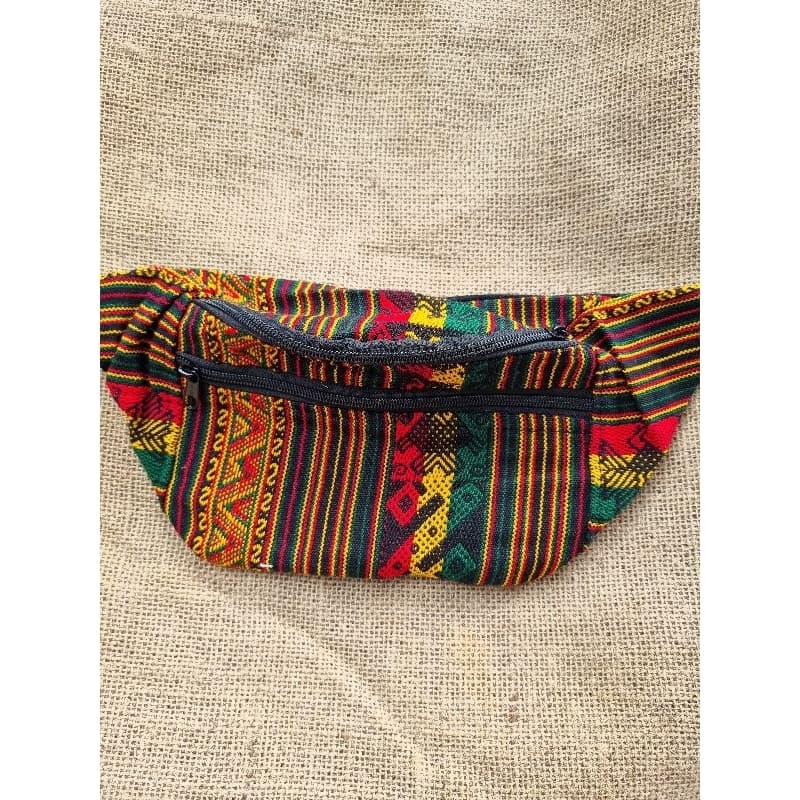 Pochete Peruana Étnica Unissex Artesanal Shoulder Bag
