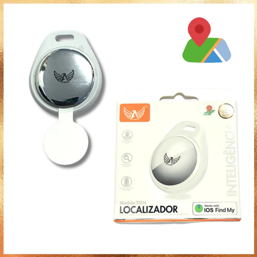 Localizador Smart Tag Rastreador GPS Localizador Air Tag Inteligente Apple Find My original Altomex