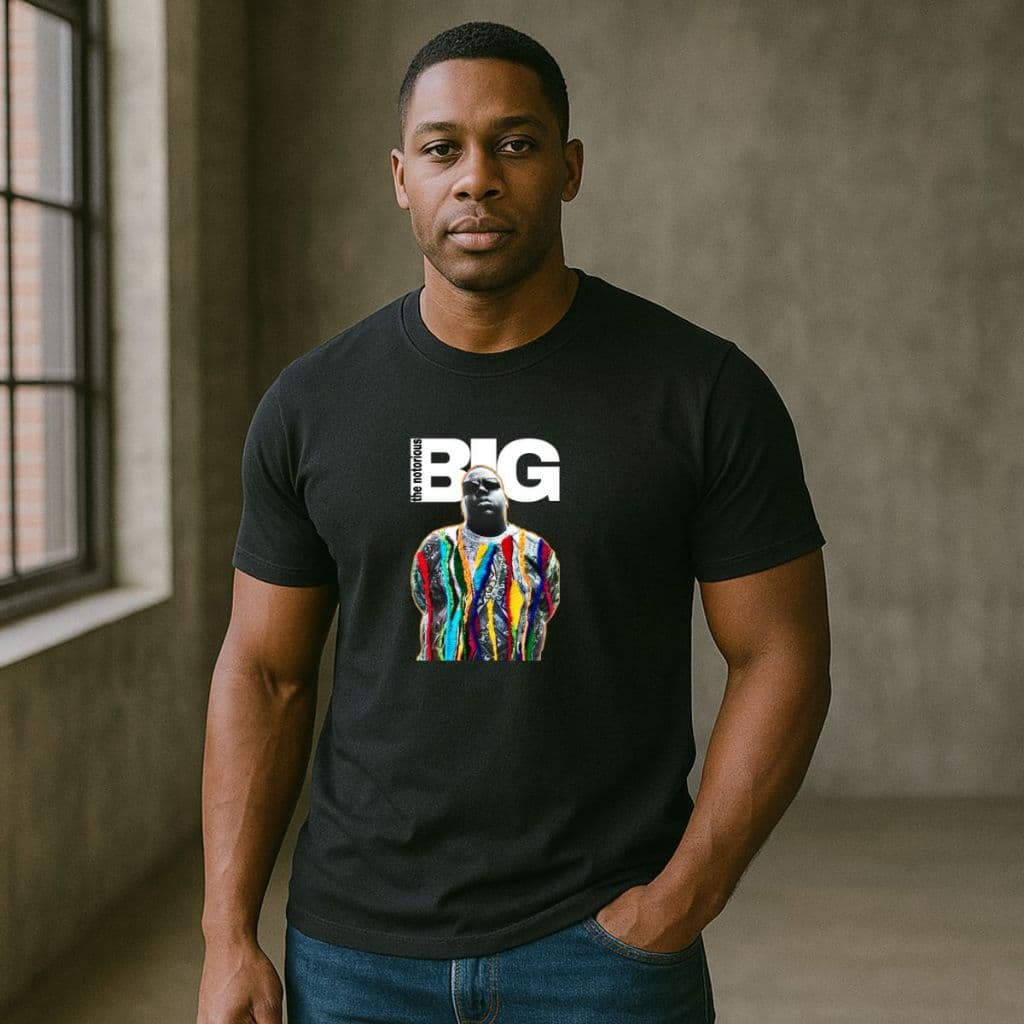 Camiseta Masculina The Notorious Big Rapper Moda Street Hip Hop 100% Algodão