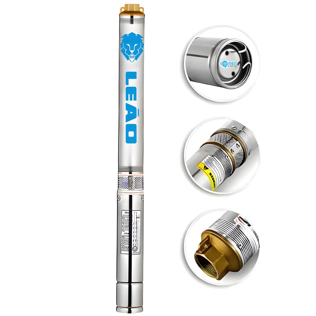 Bomba Leão Caneta 3/4cv Submersa Poço Artesiano Até 70m 220v