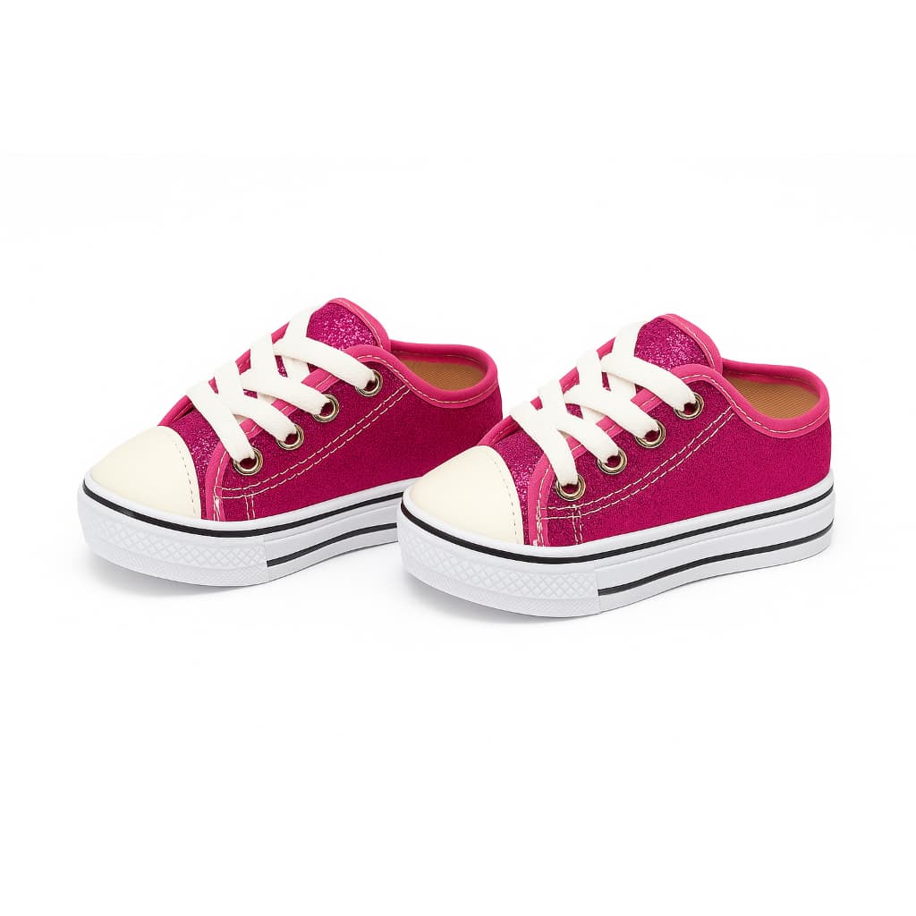 Tenis Baby Star Casual Gliter Lancamento
