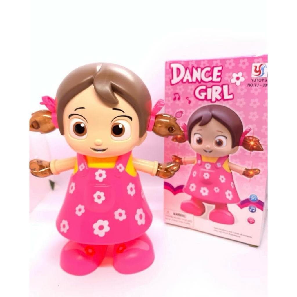 Boneca Dançarina Fofa Musical Com Luzes Super Interativa