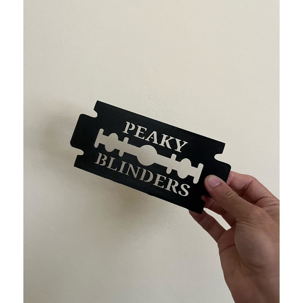 Placa Decorativa de Parede Peaky Blinders – | Geek