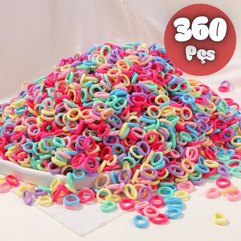 Pacote 360 Mini Xuxa Chuchinhas Coloridas | Neon Candy Preto e Rosa Xuxinha Infantil