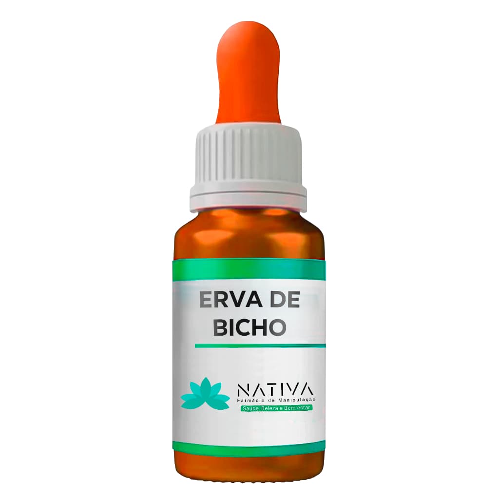 Erva De Bicho Extrato 60ml Em Gotas Suplemento Natural