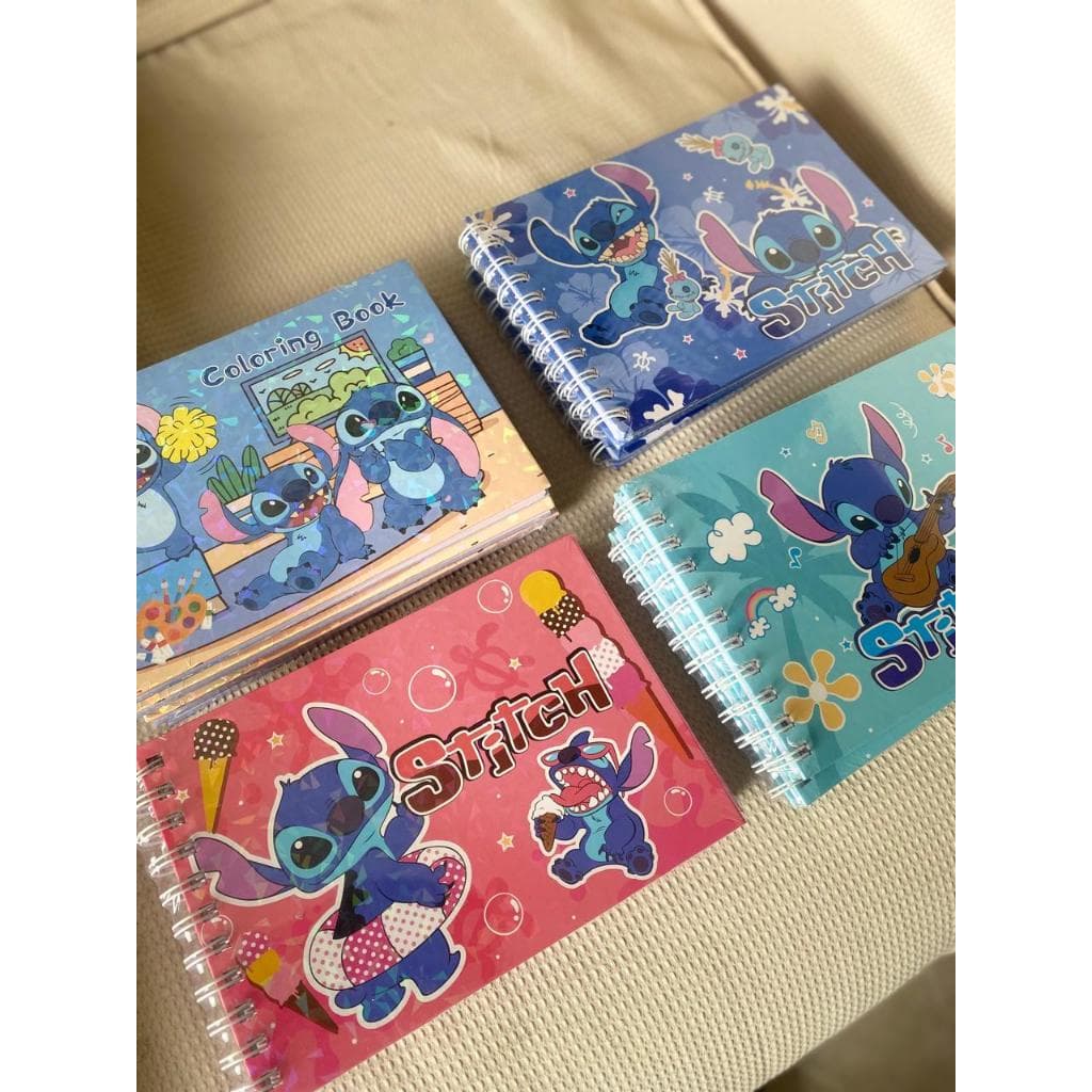 Livro de Colorir Stltch Capa Dura de Desenho Pintura