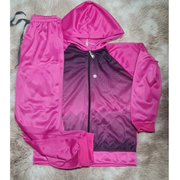 Conjunto Infantil Frio Agasalho Juvenil Abrigo Menino E menina 2 ao 16 Blusa Moletom Calça Promoçao