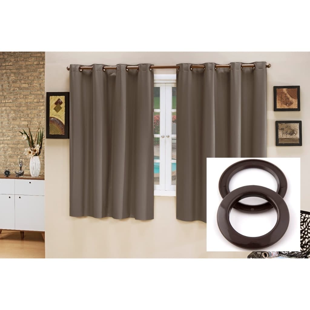 Cortina Blackout Pvc Corta 100 % A Luz Janela Quarto Sala Escritório Apartamento 2,20 X 1,30