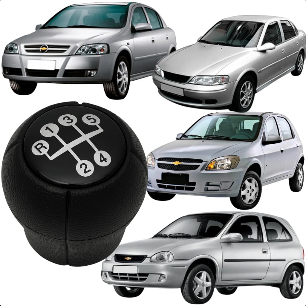Manopla Bola Câmbio Chevrolet Corsa Celta Prisma Vectra Astra 1994 95 96 97 98 99 2000 a 2012