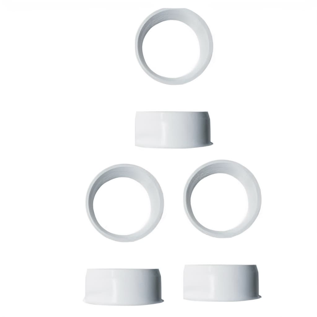 Cacapa Plastica Lumarco 50 MM Branca Peças 6