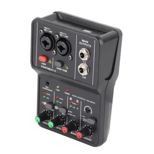 Interface Usb Profissional Soundvoice Delphi01 Phantom Power