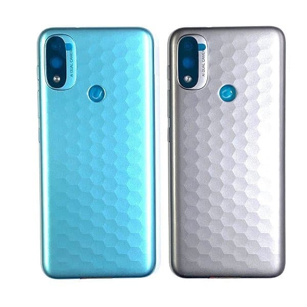 Tampa Traseira Moto E20 Com Lente e Botões volume