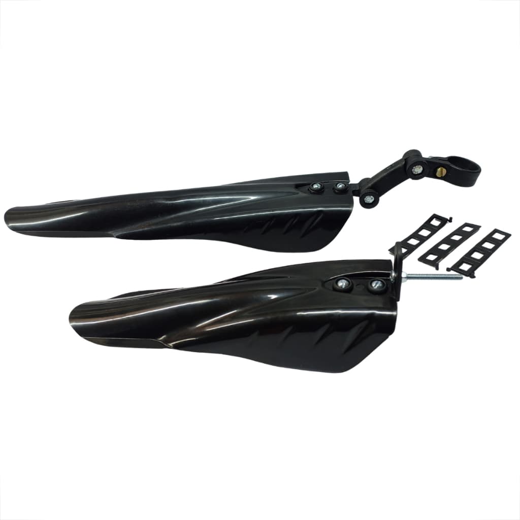 Paralamas Dianteiro e Traseiro Para Barro Nylon Bicicleta Ciclismo Cross Par Para-lama Aro 24-29