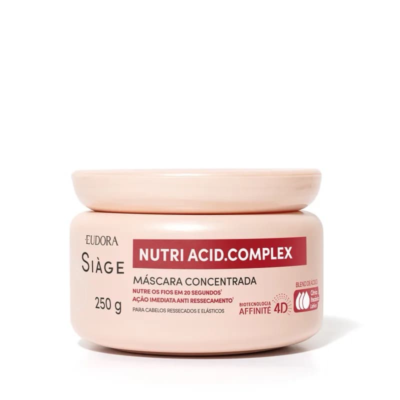 Máscara Capilar Concentrada Siàge Nutri Acid.Complex 250G - EUDORA SIAGE