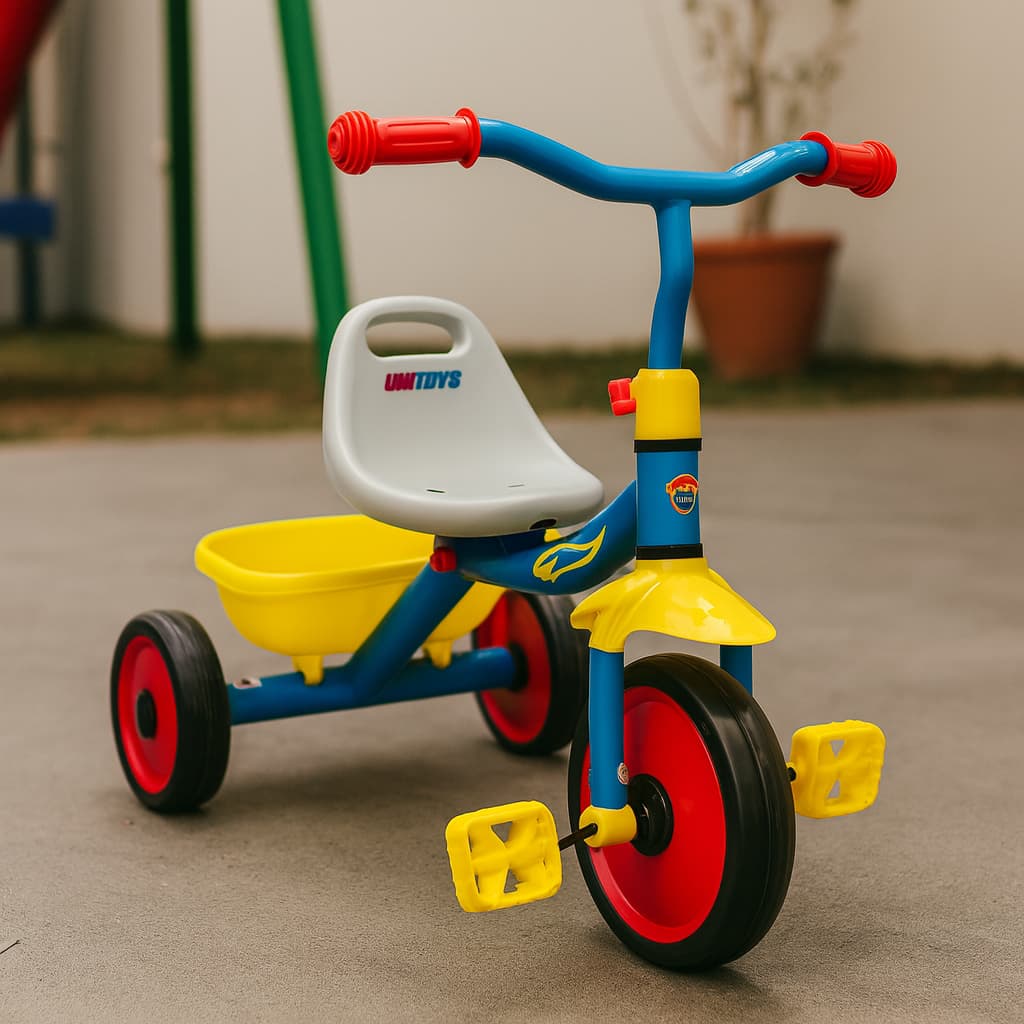 Triciclo Infantil 3 Rodas Menino Menina Diversão Conforto Segurança Autonomia Crianças até 30Kg