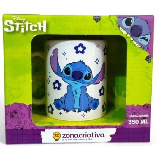 Caneca Pop Stich 350ml - Produto Original e licenciado ZonaCriativa