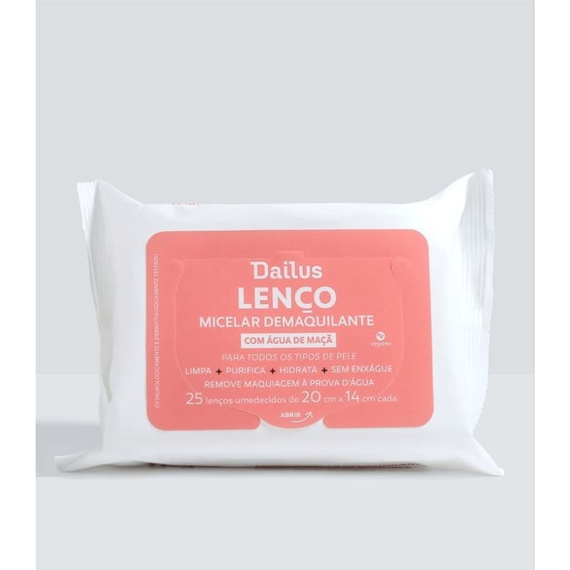 LENÇO MICELAR DEMAQUILANTE