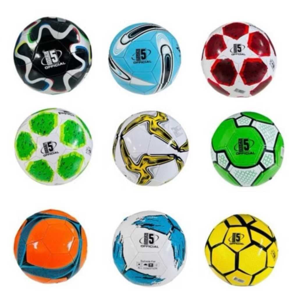 Bola Futebol Oficial Costurada Campo E Society Tamanho Padrão Infantil Premium