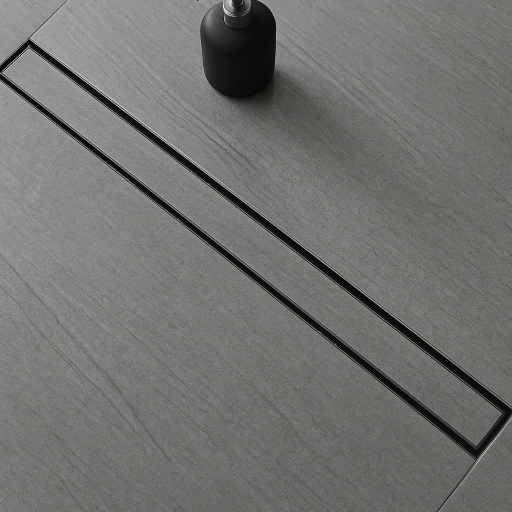 Ralo Linear Oculto Invisível Banheiro Caixa Coletora Instalação Piso Porcelanato 50cm 70cm 90cm