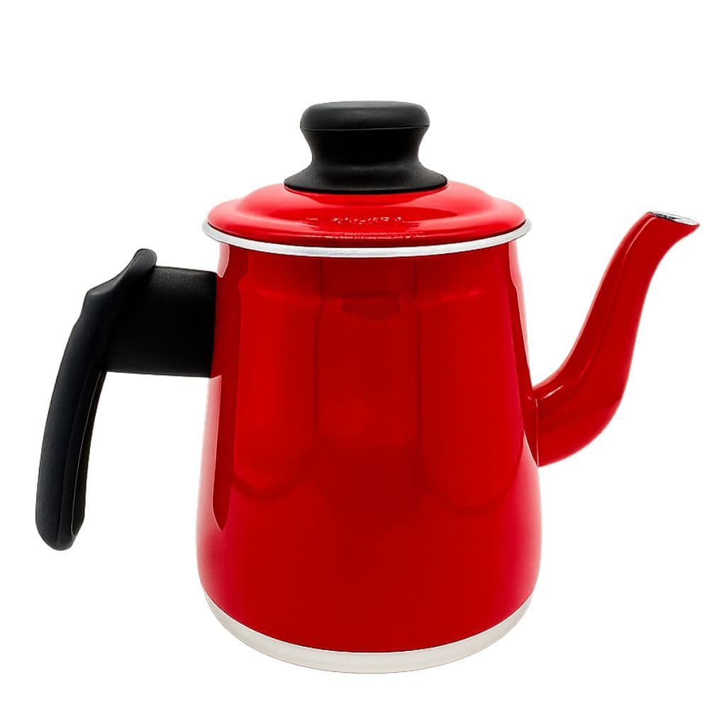 Bule de Alumínio 1L p/ Café Chá Cantinho do Café Fervedor de Café Bule Resistente Vai no Fogo Luxo