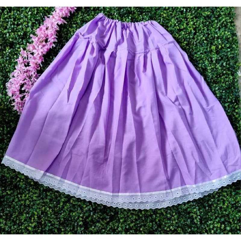 Umbanda Candomblé Saia Oxford Lilás 3,00