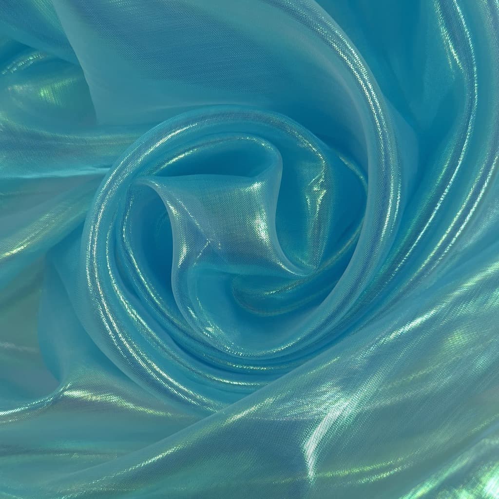 TECIDO ORGANZA HOLOGRÁFICA /PREMIUM  1MT X 1,50MT
