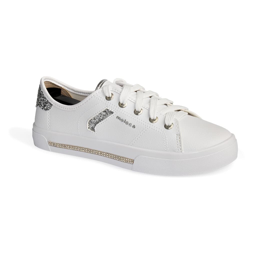 Tênis Moleca Feminino Estilo Casual Confortável 5667-646 Prata