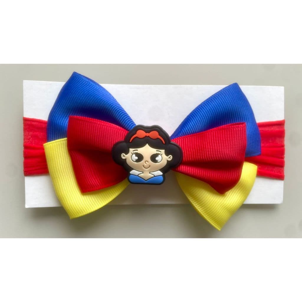 Laço bebê - Personagem Branca de Neve