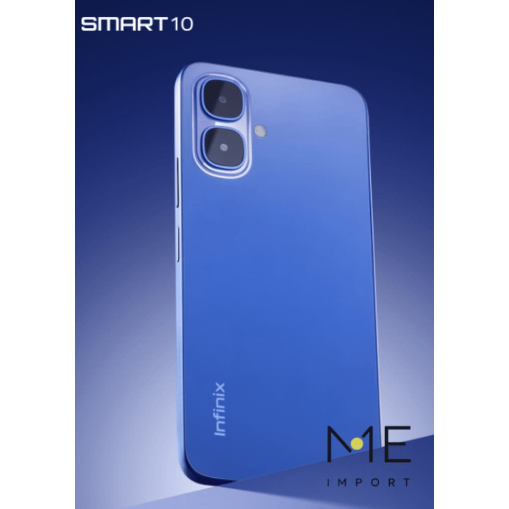 Smartphone Infinix Smart10 – Dual SIM – 128GB / 4GB RAM – Tela 6.67"