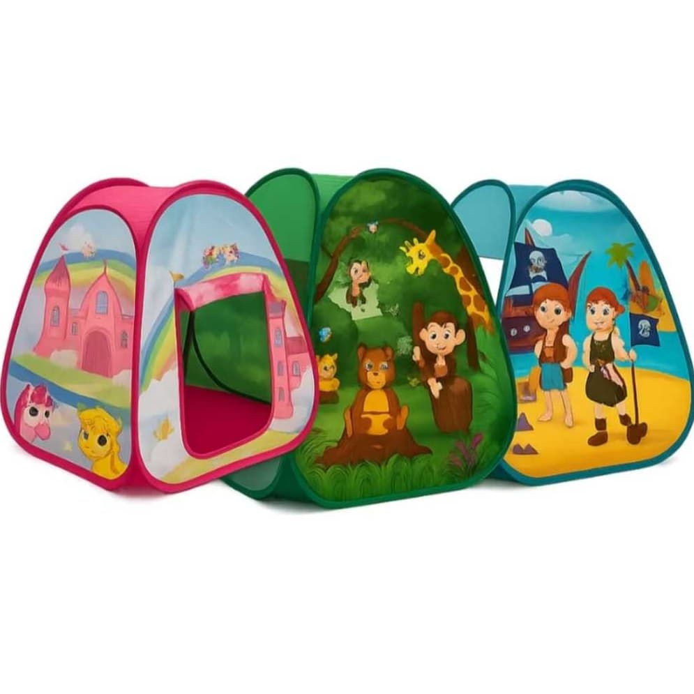 Barraca Tenda Rosa menina cabana casa menino Infantil Dobrável Reino Unicórnio Princesas