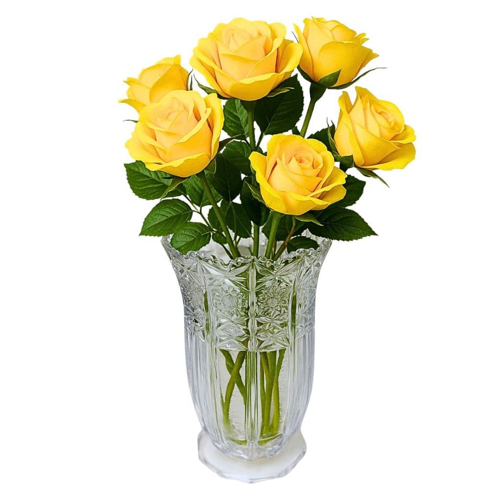 Kit 04 Vaso Acrílico Ideal para Decoração de Ambientes Arranjo de Mesa