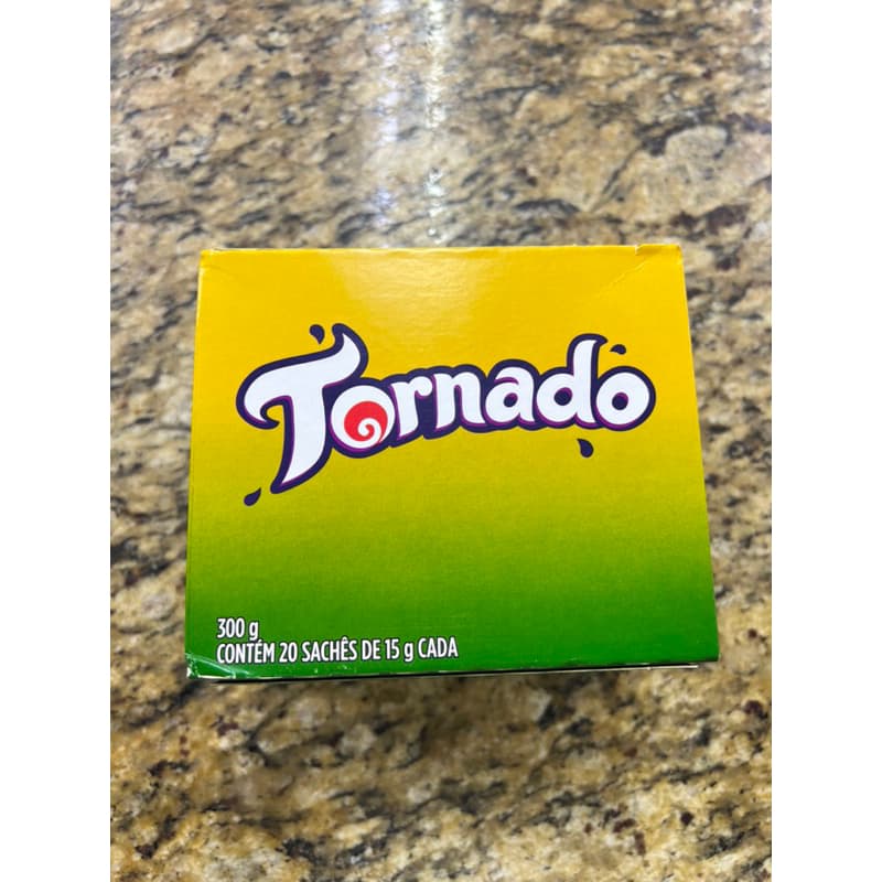 Tornado refresco com 20 sachês - Sabores