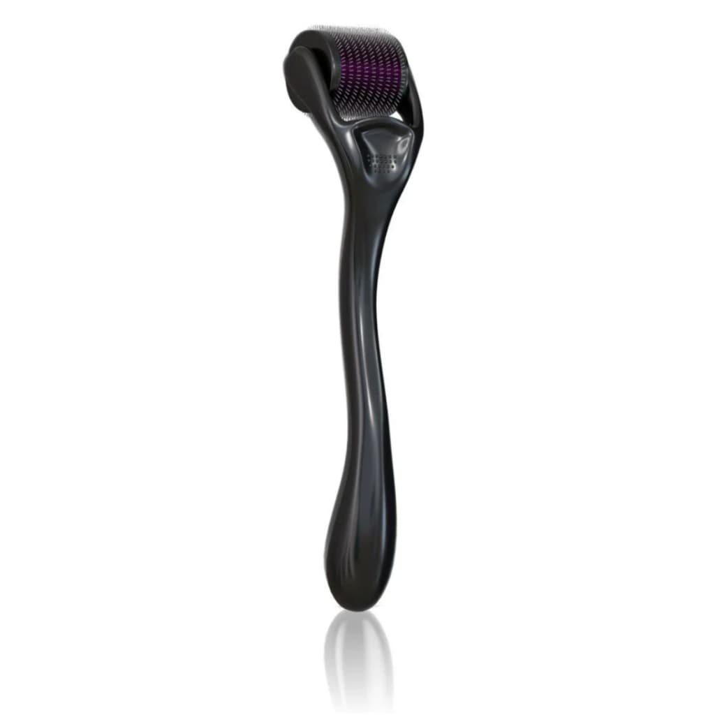 Dermaroller Microagulhamento Rolo Agulha System 540 Original com Anvisa Preencher Falha Cabelo Barba