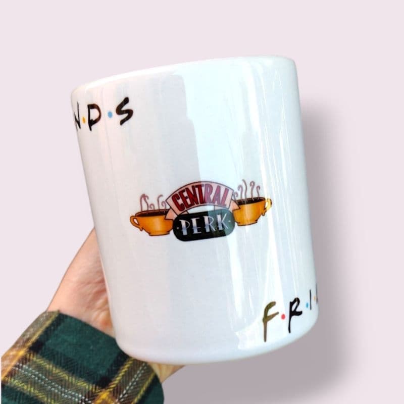 Caneca Friends Série Central Perk Cerâmica 325ml Personalizada Presente Geek Criativo