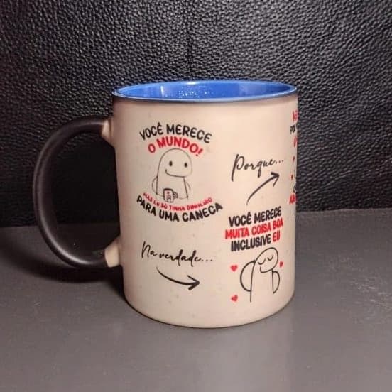 Caneca Mágica Flork -Caneca que muda de co r- Caneca Divertida -Caneca Personalizada - Presente criativo