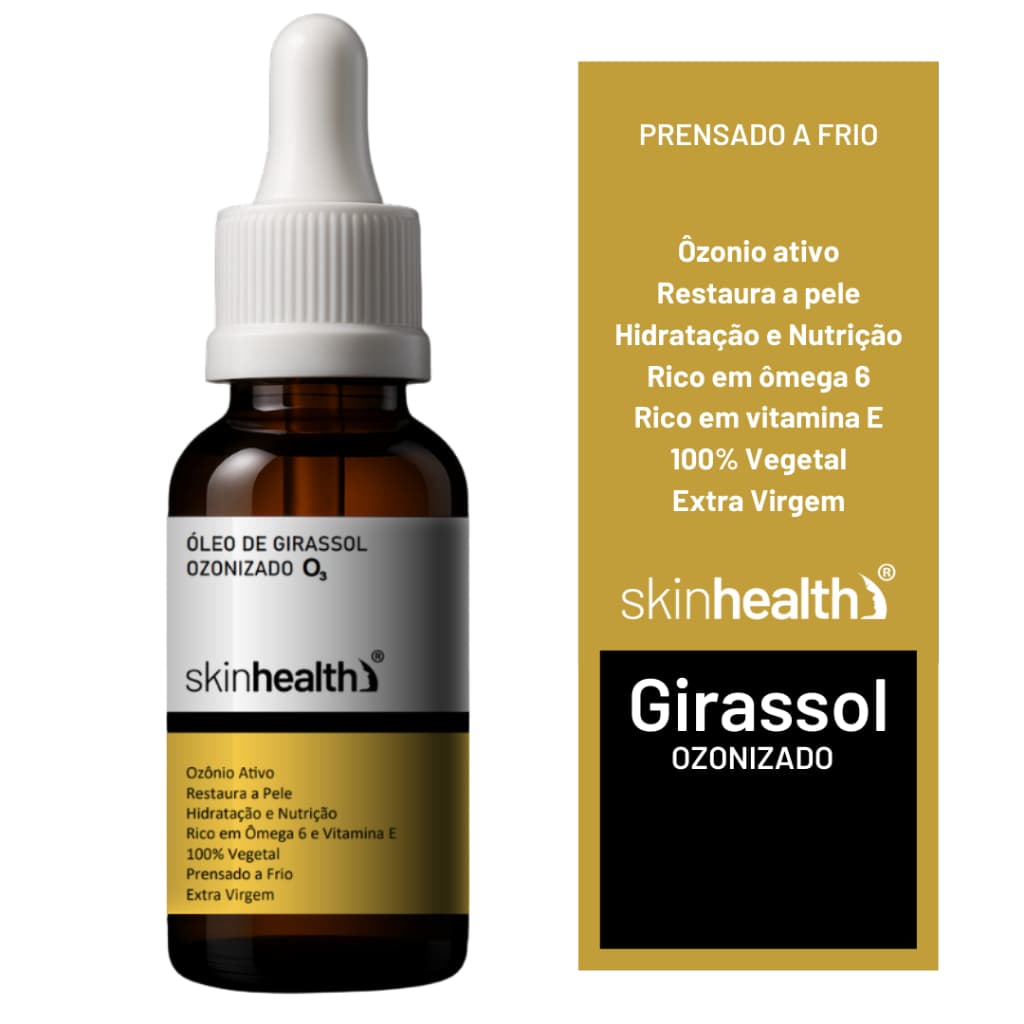 Óleo de Girassol Ozonizado Cicatrizante Anti Estrias Skinhealth 30ml