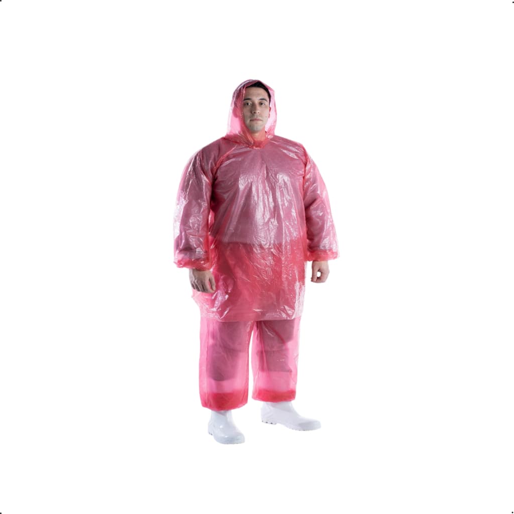 Conjunto Impermeável Resistente Tamanho Plus C/ Capuz