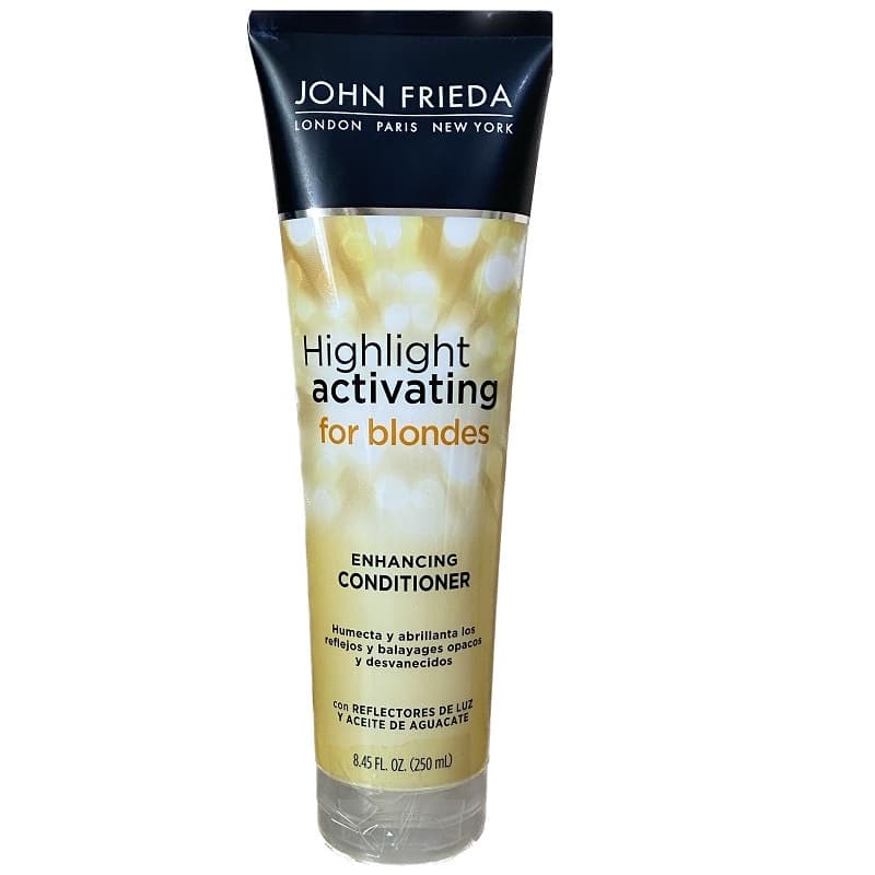 Condicionador Highlight Activating- Perfeito pra Cabelos com Luzes ou Mechas Loiras- John Frieda 250ml