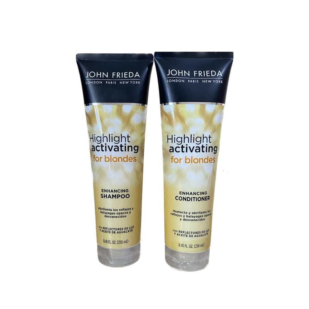 Highlight Activating - Para Loiras com Mechas - Combo de Shampoo e Condicionador- John Frieda