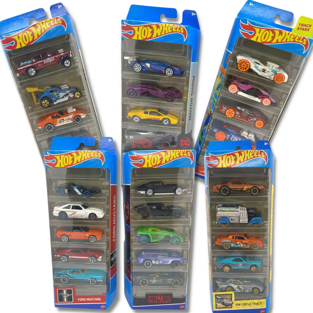 Hot Wheels Premium Cartela C/ 5 Carrinhos Mattel - Original!